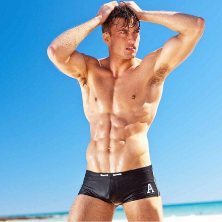 Мужские плавки Aussiebum Varsity Black Trunk