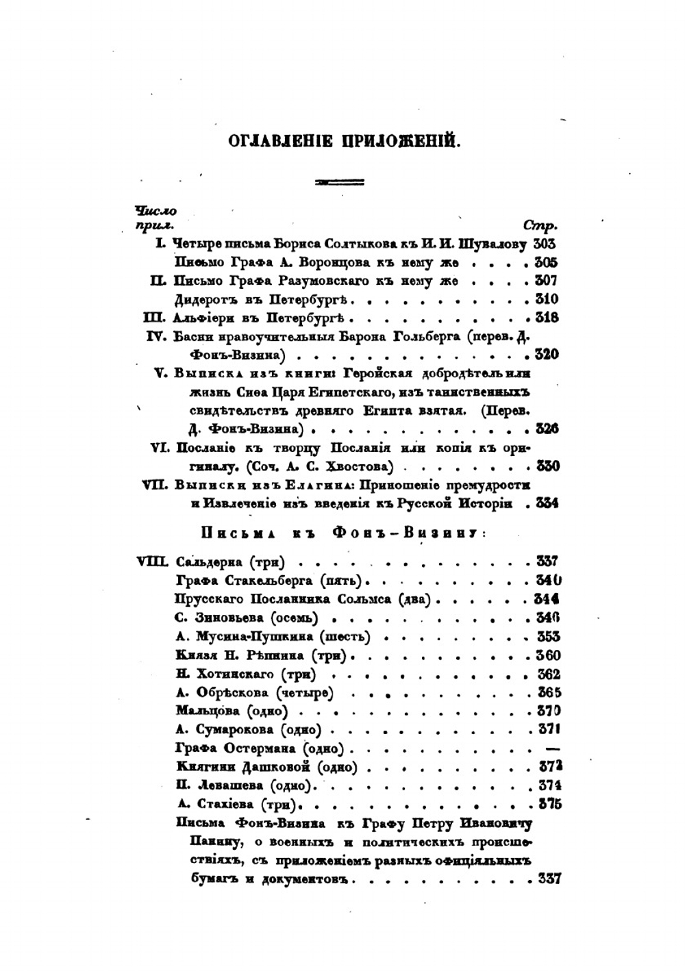 Фон-Визин | П. А. Вяземский