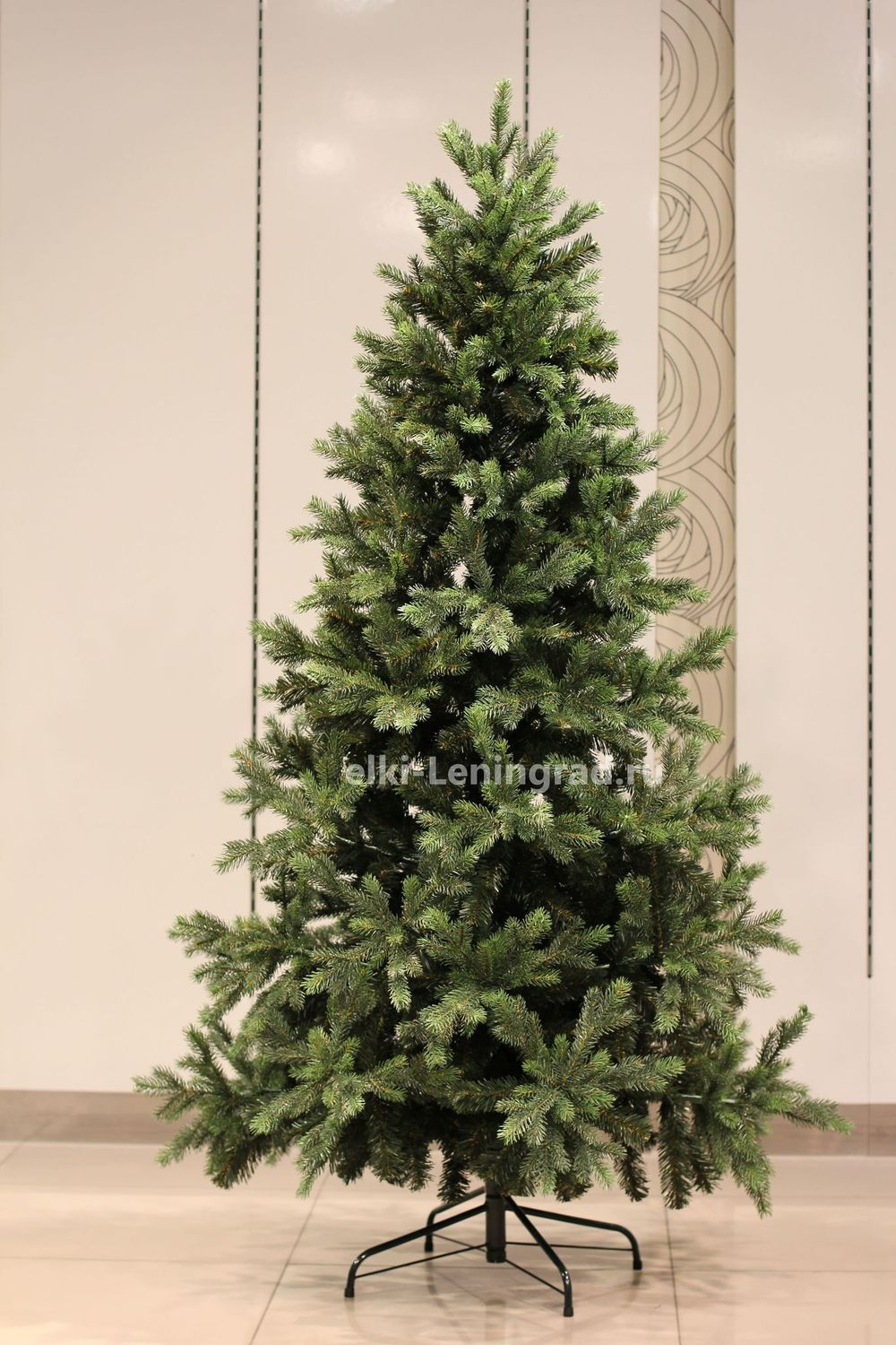 Елка с гирляндой «Грацио» (Литая+пвх) 180 см / 1,8 м