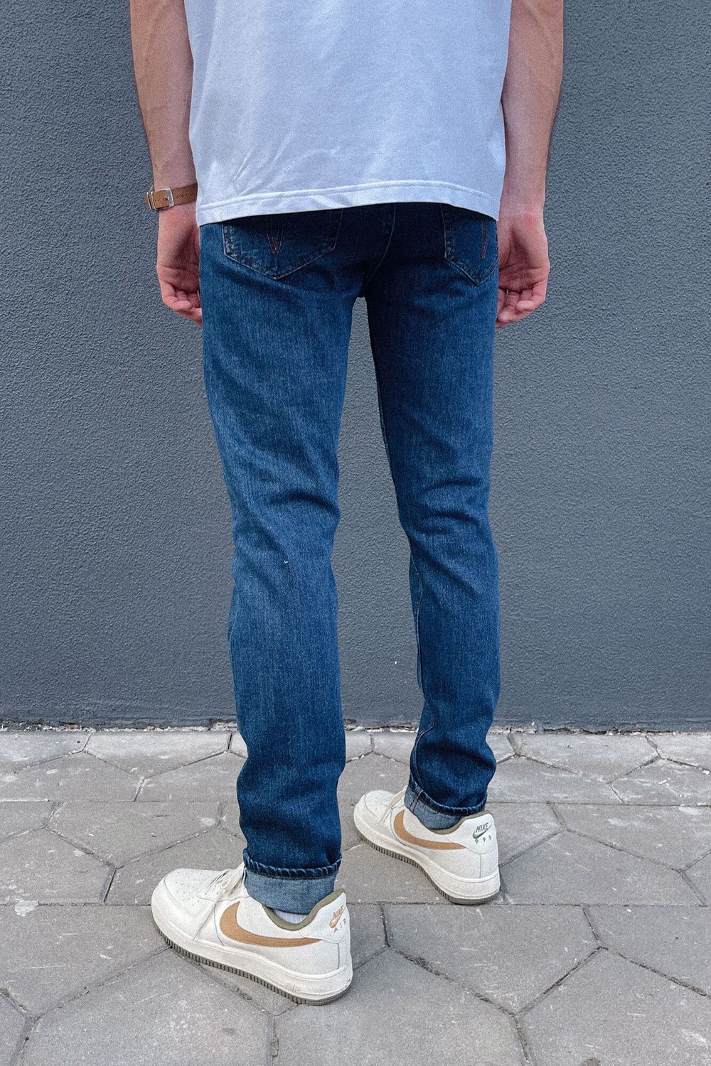 Джинсы Miracle Apparel Selvedge 1702 Tapered True Indigo Wash мужские синие