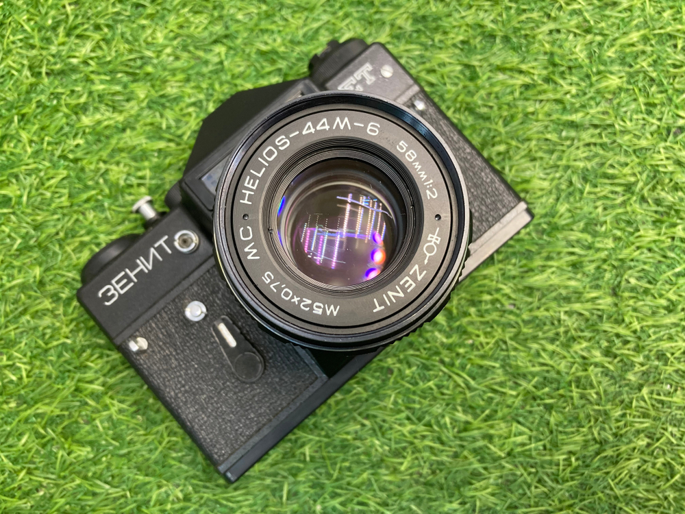 Zenit ET + Helios-44M-6