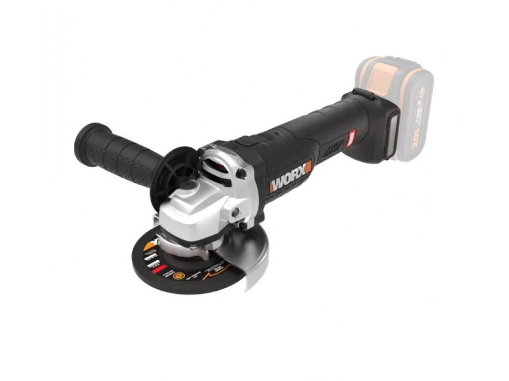 Угловая шлифмашина бесщёточная аккумуляторная WORX WX813.9