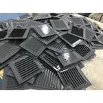 Вентиляционная решетка накладная штампованная металлическая МЦ