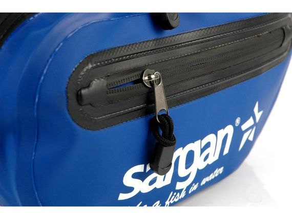 Гермосумка на пояс Sargan Банана с доп.карманом синяя