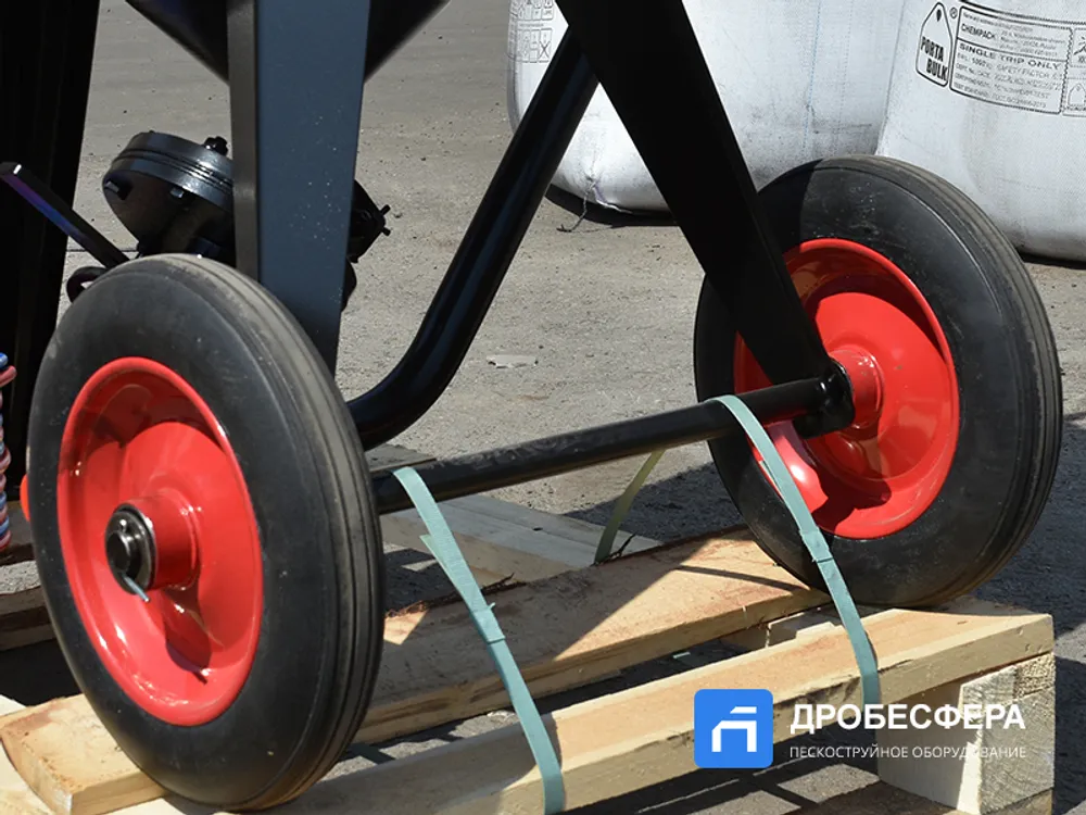 Пескоструйный аппарат PST-PS-200-3 без рукава TWIN с шиберным дозатором