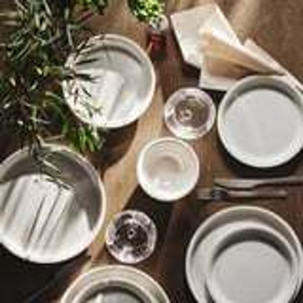 IKEA DAGGASTER (ИКЕА) Набор из 4 штук. Миска, горошек/светло-бежевый, 14 см