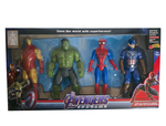 Фигурки Мстители 25 см со световой кнопкой 4 шт Marvel