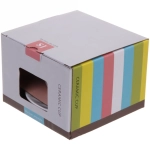 Чайная пара «Пламя» (кружка 250мл,блюдце, ложка) серая