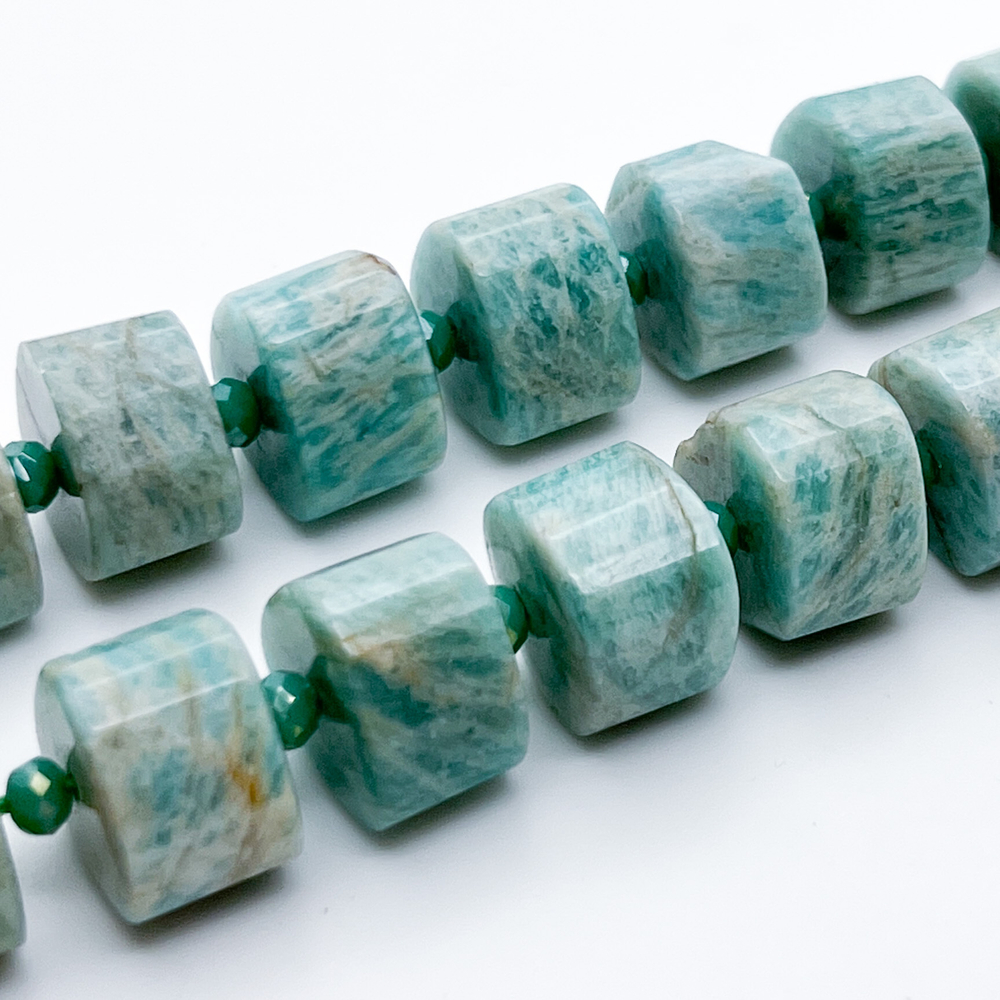 Амазонит, размер около 14*10 мм, цена за набор 6 шт