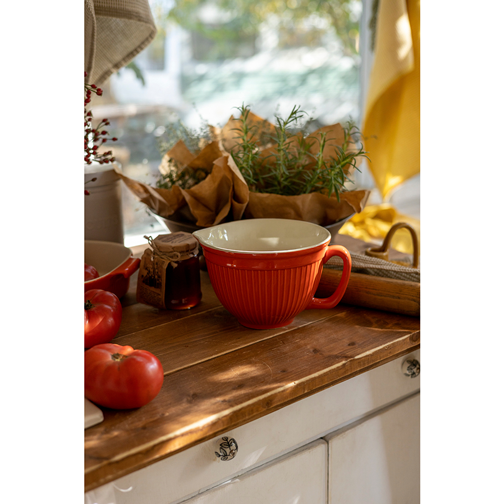 Кувшин для смешивания soft ripples, 1,4 л, красный