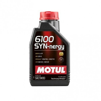 Моторное масло 6100 SYN-NERGY 5W30 1 л MOTUL 107970