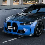 Карбоновый капот Sooqoo для BMW G80 M3 / G82 M4 2020+ БМВ