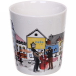 Кружка керамическая 420мл «Ночные города»