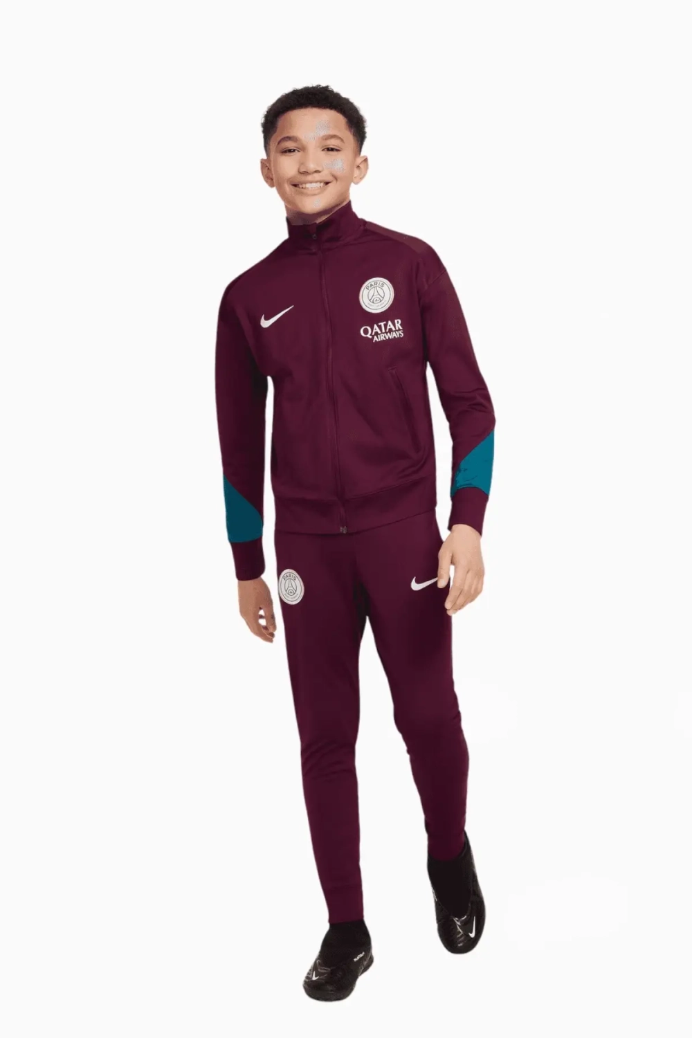 Спортивный костюм Nike PSG 24/25 Dri-FIT Soccer Knit Junior - бордовый