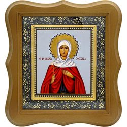 Виктория Эфесская Святая мученица. Икона на холсте.