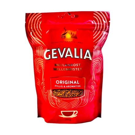 Кофе растворимый Gevalia Original, 200 г, пакет