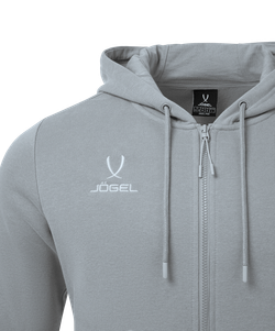 Худи JÖGEL ESSENTIAL Fleece Zip Hoodie, серый