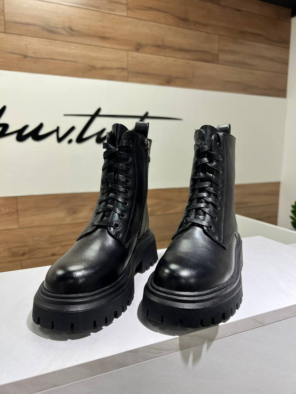 Ботинки зимние с шерстью