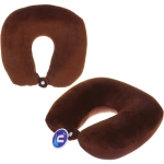 Подушка дорожная «TRIP - Plus», цвет шоколад