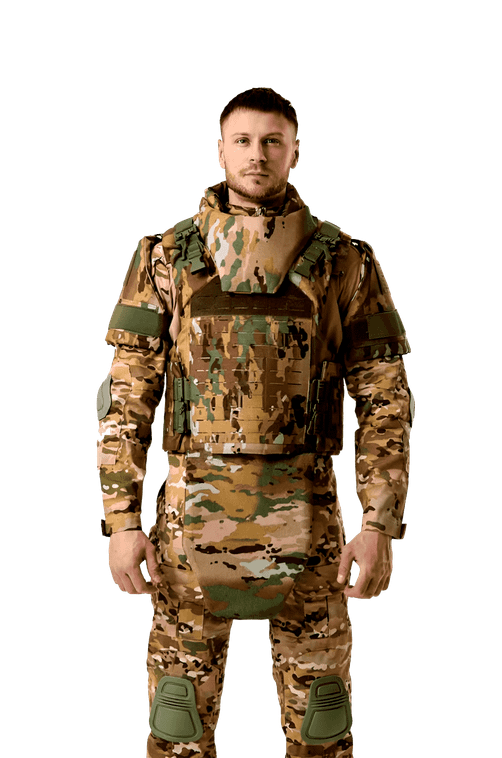 Бронежилет тактический штурмовой 1113 (Без плит) Мультикам Камуфляж
