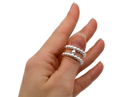 Кольцо "Шарики", 11,5мм