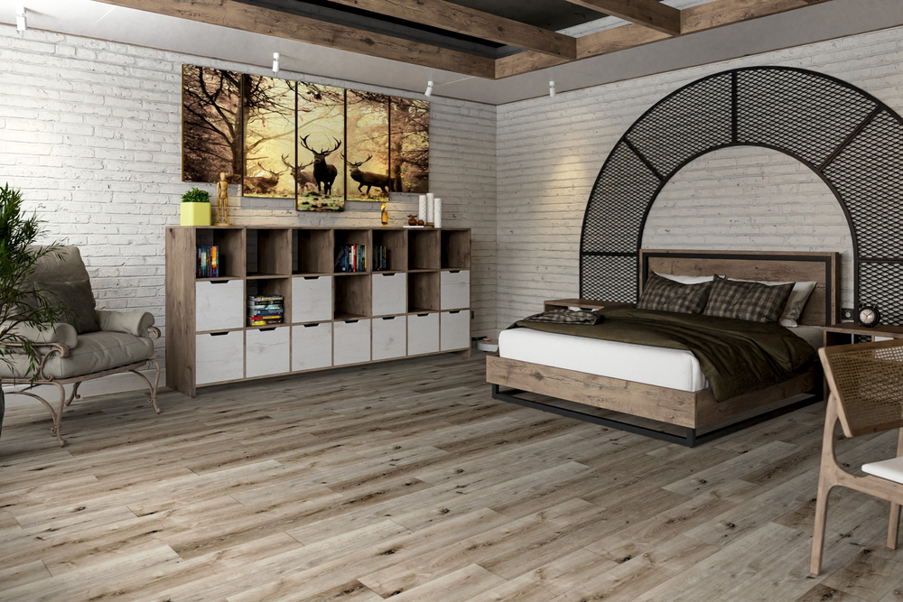 Кварц-винил SPC Damy Floor Family SPC 0,75мм 4,2 мм ДУБ ЛОФТ 2.635 м2