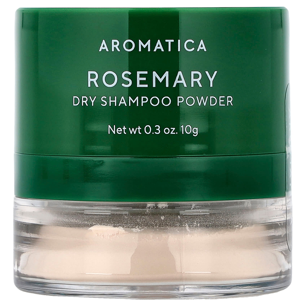Aromatica, сухой порошок для шампуня, розмарин, 10 г (0,3 унции)