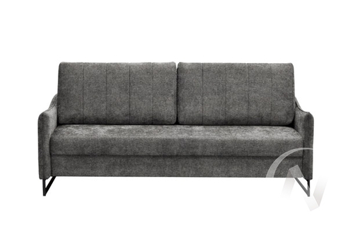 Диван прямой Лотос 2 (БД) VIZIT GREY (серый)
