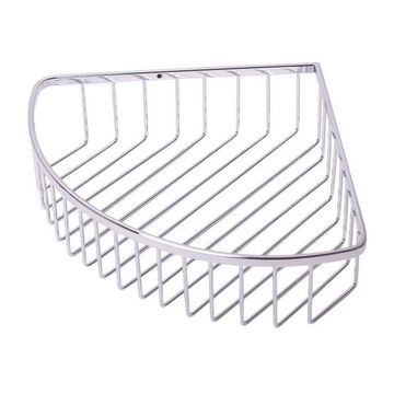 Полка угловая 22х22х7 см. Besser BS 8512C из хромированной стали