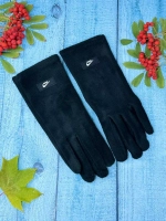 тёплые флисовые перчатки мягкие зимние удобные