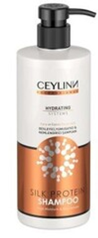 Шампунь для волос CEYLINN с протеинами шелка, 500 мл