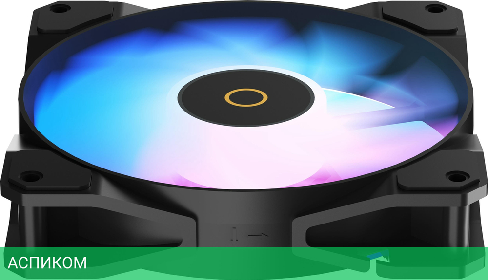 Вентилятор для корпуса Ocypus Beta F12 BK ARGB (Beta-F12-BK1AM00X-GL)