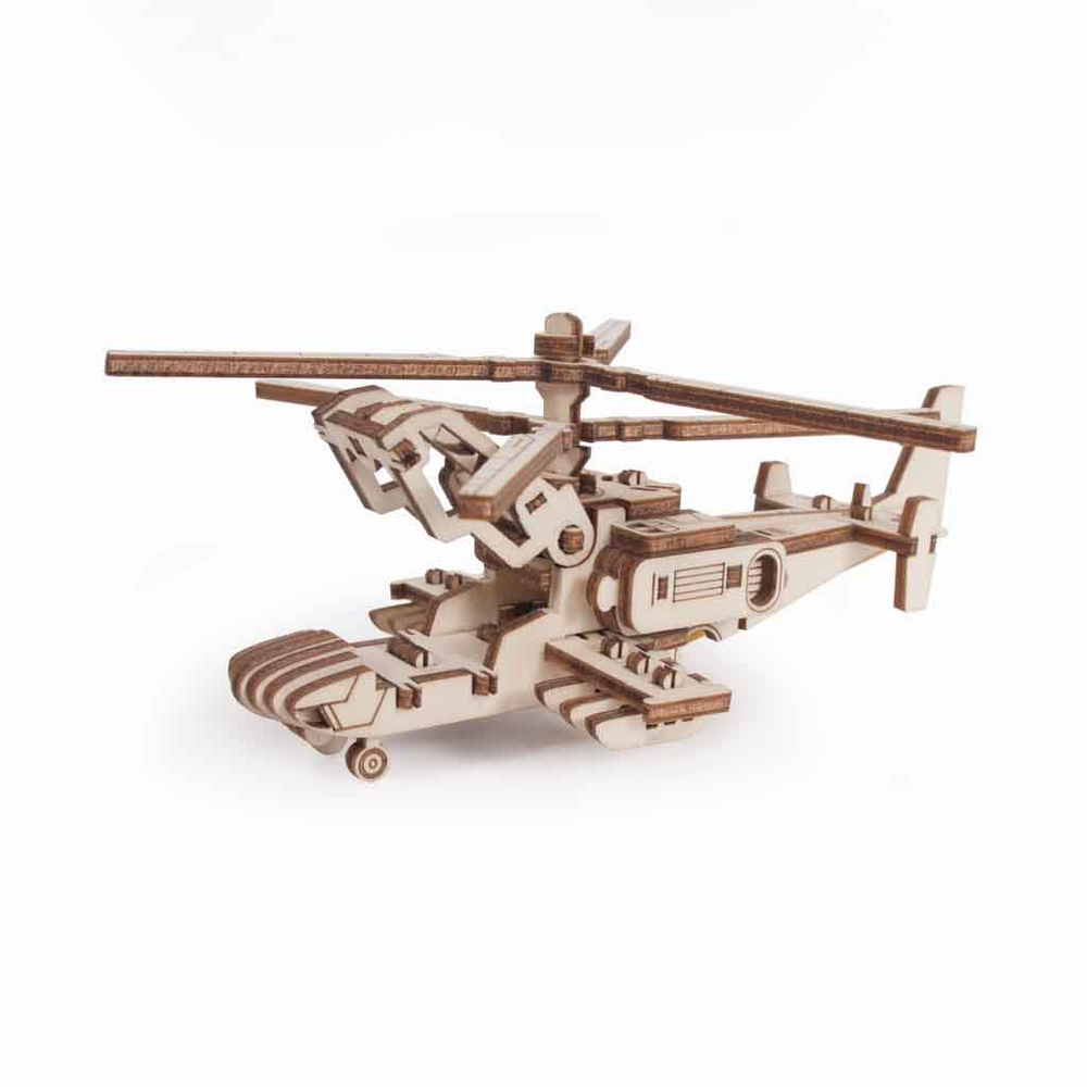 Деревянный конструктор Вертолет "Акула" (Lemmo)