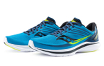 Saucony Kinvara elite fabric synthetic leather shock absorption, non-slip, wear-resistant, breathable, low-cut running shoes men's cobalt blue