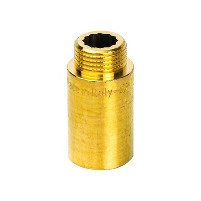 Удлинитель резьбовой STOUT SFT 0001 - 1/2" длина 40 мм (ВР/НР, латунь без покрытия)