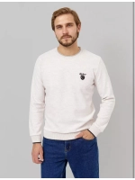 Лонгслив мужской из бархатного хлопка