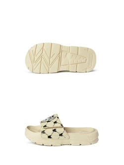 Шлепанцы на липучке spacerun (ladogram)