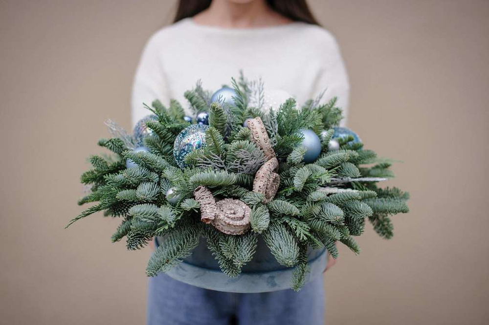 Новогодняя композиция Полярный круг