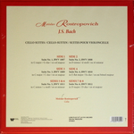 Mstislav Rostropovich / J.S. Bach — Cello Suites (Deluxe Edition Box Set)(4LP)