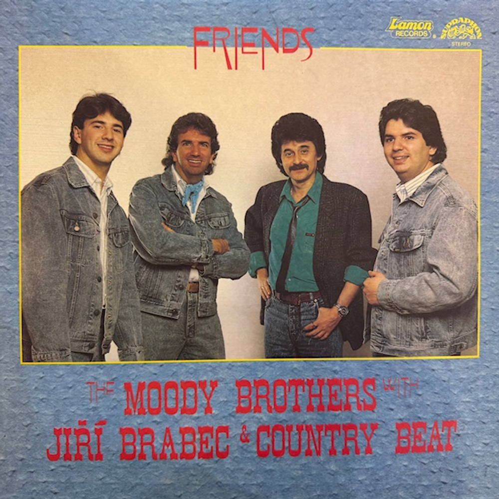Виниловая пластинка The Moody Brothers с Иржи Брабецем и Country Beat – Друзья LP