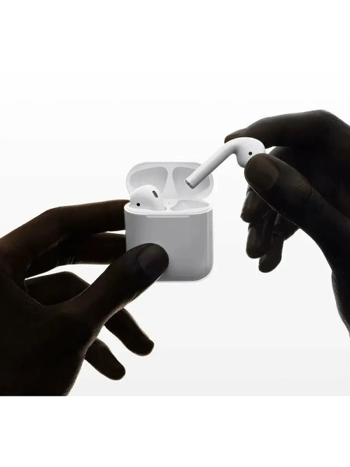 Беспроводные наушники Apple AirPods 2 с зарядным футляром