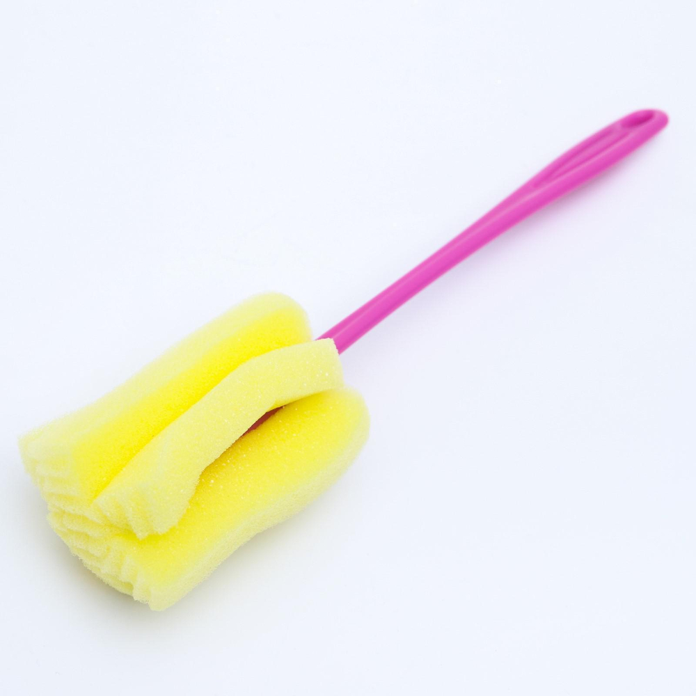 4770937 Ёршик по уходу за детскими бутылочками, цвет МИКС