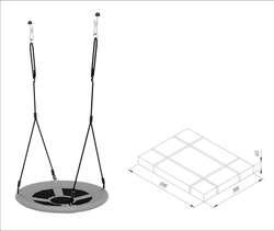 Детский спортивный комплекс для дачи ROMANA Акробат - 2
