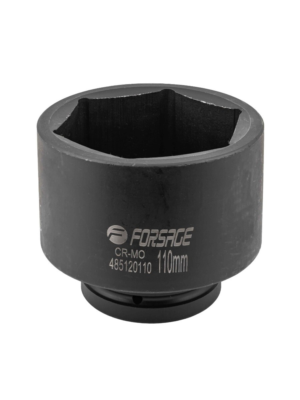 Головка ударная глубокая 1'', 110мм (6гр.) Forsage F-485120110