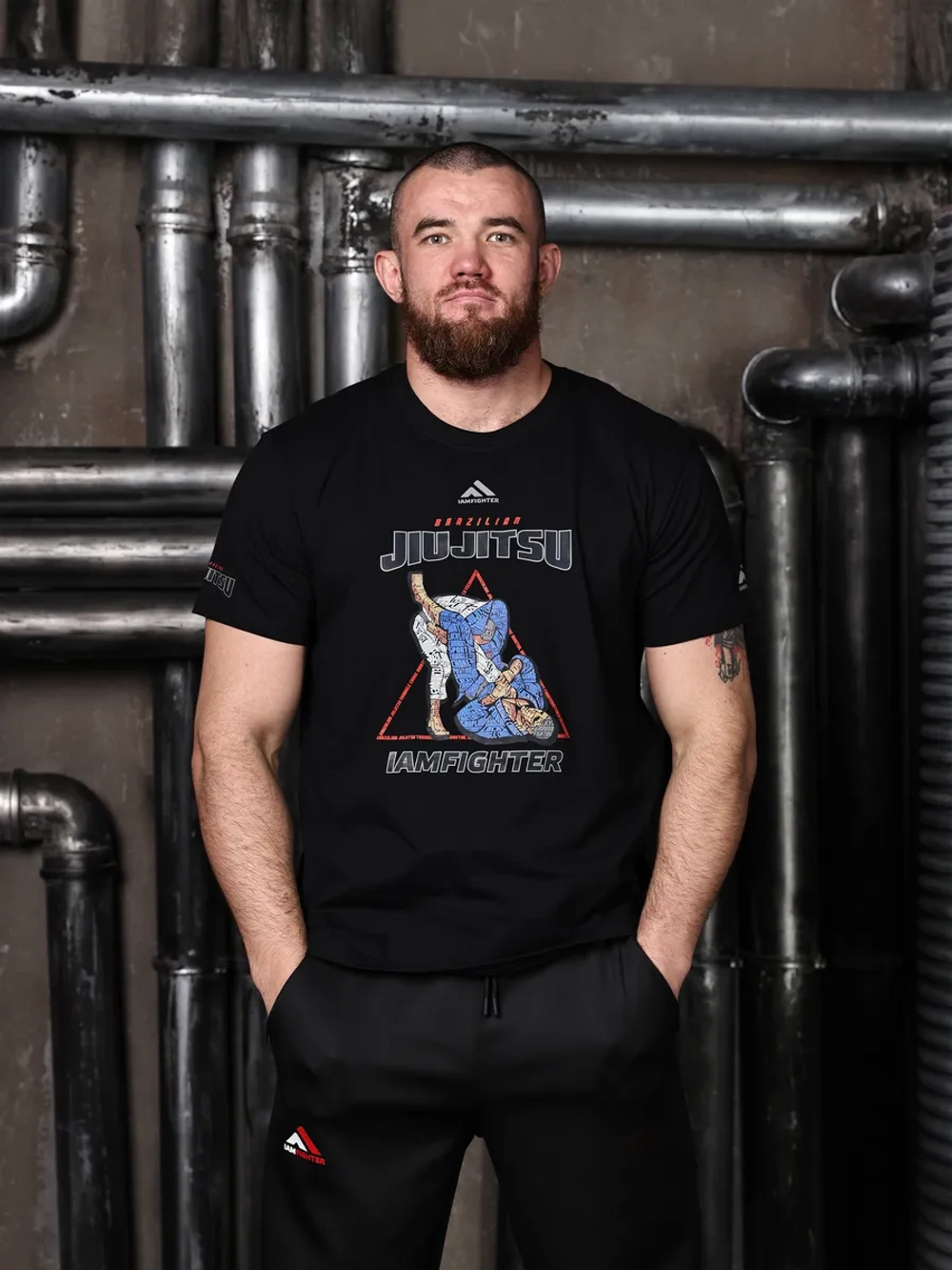 Футболка спортивная Джиу Джитсу