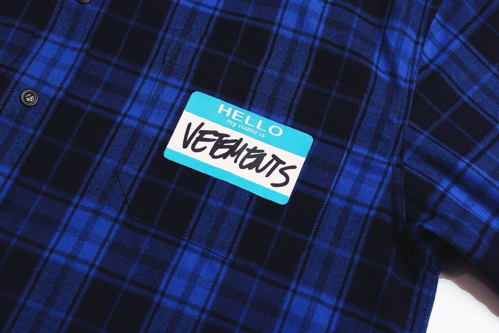 Рубашка Vetements, арт. 480296894