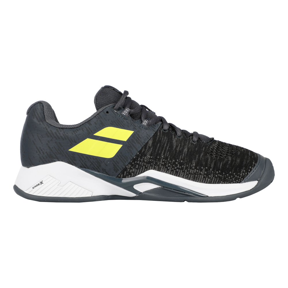 Мужские теннисные кроссовки Babolat Propulse Blast Men - Dark Grey, Neon Yellow