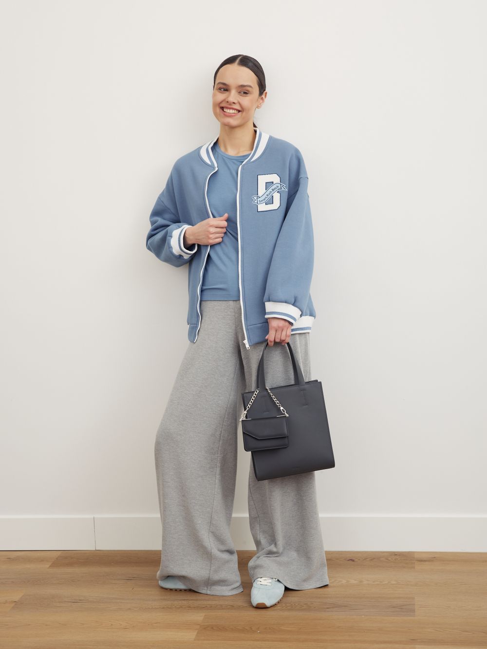 ШОППЕР МАЛЕНЬКИЙ ГРАФИТ