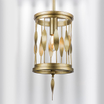 725113 Люстра FIRENZE 1х40W E14 ЗОЛОТО