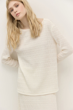 Блуза изящная фактурная